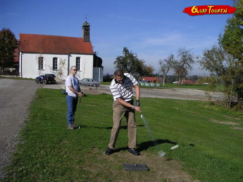Quad & Freizeitgolf und Fußballgolfen